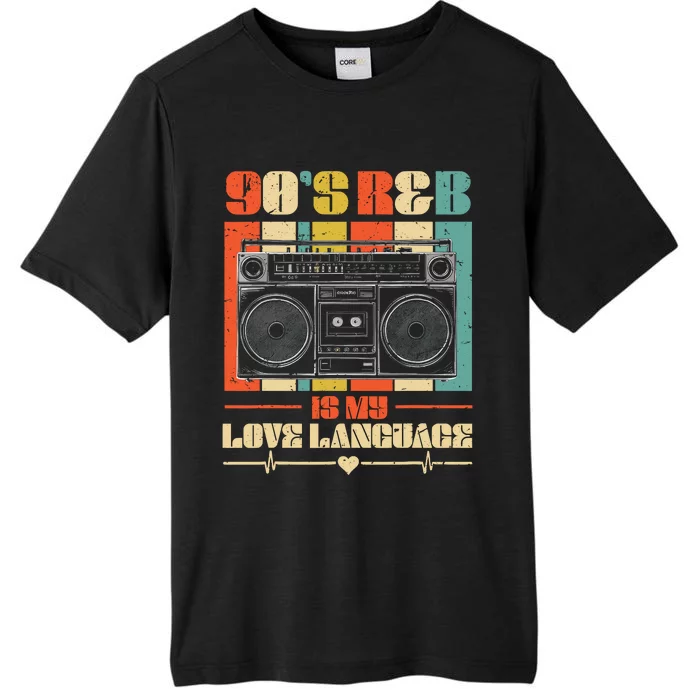 90S R&B Music For Girl Rnb Lover ChromaSoft Performance T-Shirt