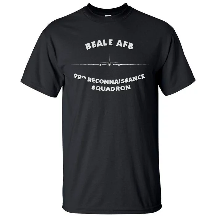 99th Reconnaissance Squadron Beale Afb U.2 Spyplane Tall T-Shirt