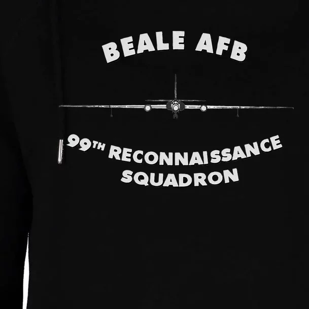 99th Reconnaissance Squadron Beale Afb U.2 Spyplane Womens Funnel Neck Pullover Hood