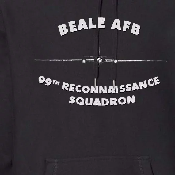 99th Reconnaissance Squadron Beale Afb U.2 Spyplane Premium Hoodie