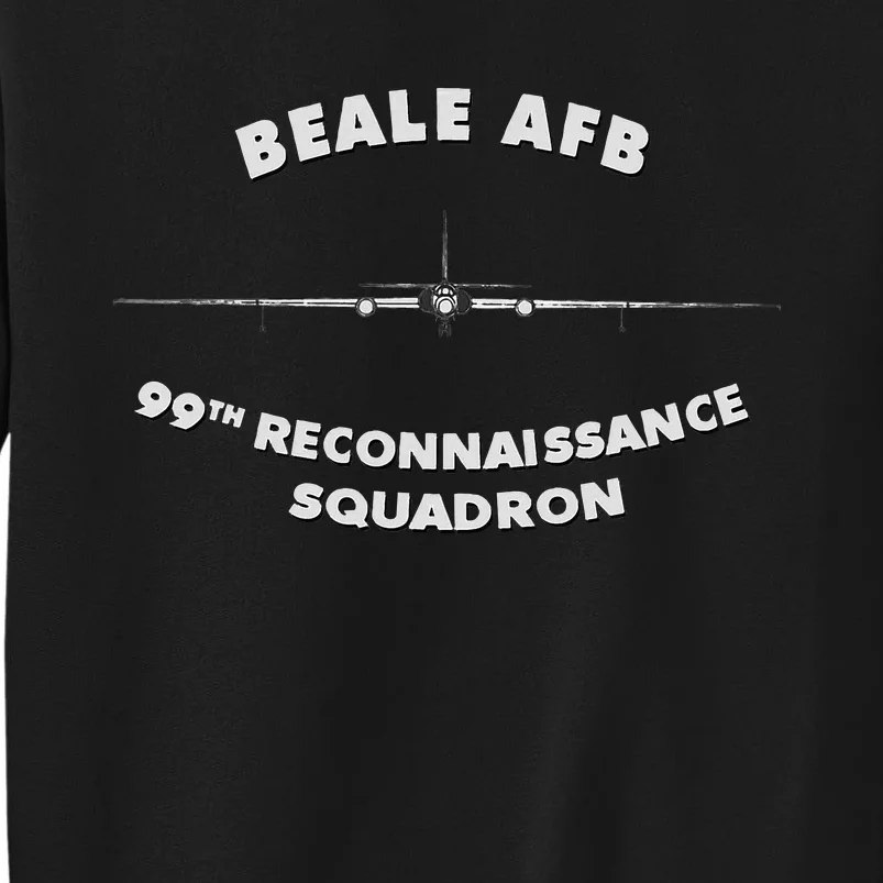 99th Reconnaissance Squadron Beale Afb U.2 Spyplane Tall Sweatshirt