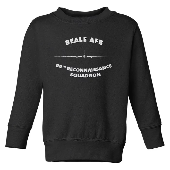 99th Reconnaissance Squadron Beale Afb U.2 Spyplane Toddler Sweatshirt