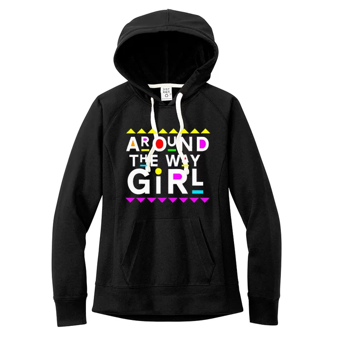 90s Retro Streetwear Fashion Women's Fleece Hoodie