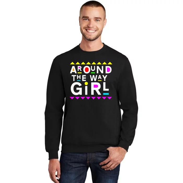 90s Retro Streetwear Fashion Tall Sweatshirt