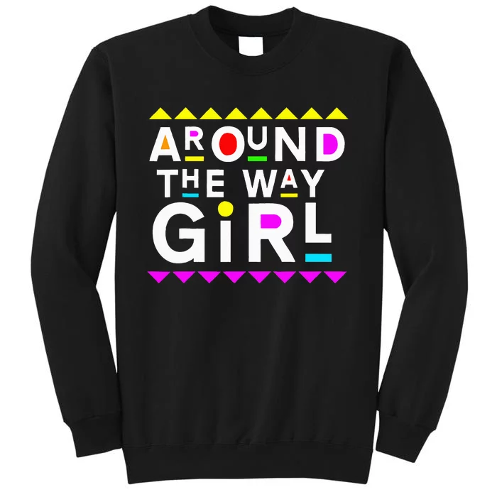 90s Retro Streetwear Fashion Tall Sweatshirt