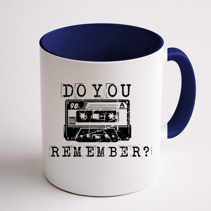 90 Retro Vintage Nostalgia Retro Tape Front & Back Coffee Mug