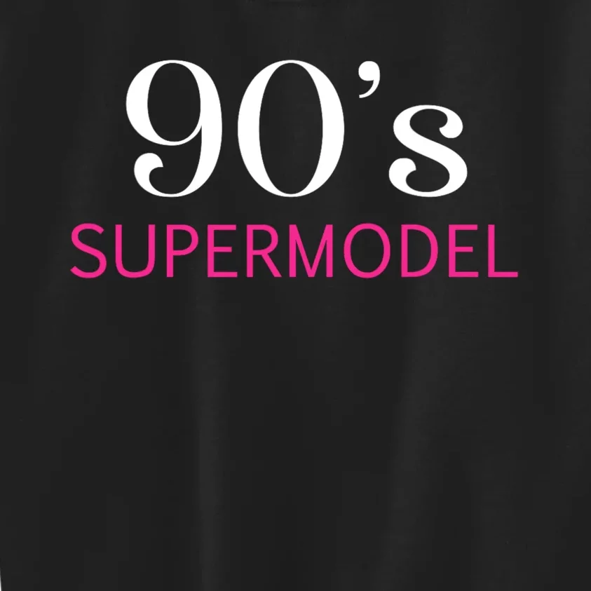 90s Supermodel Kids Sweatshirt