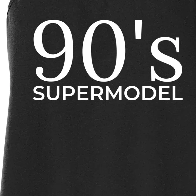 90s Supermodel Women's Racerback Tank