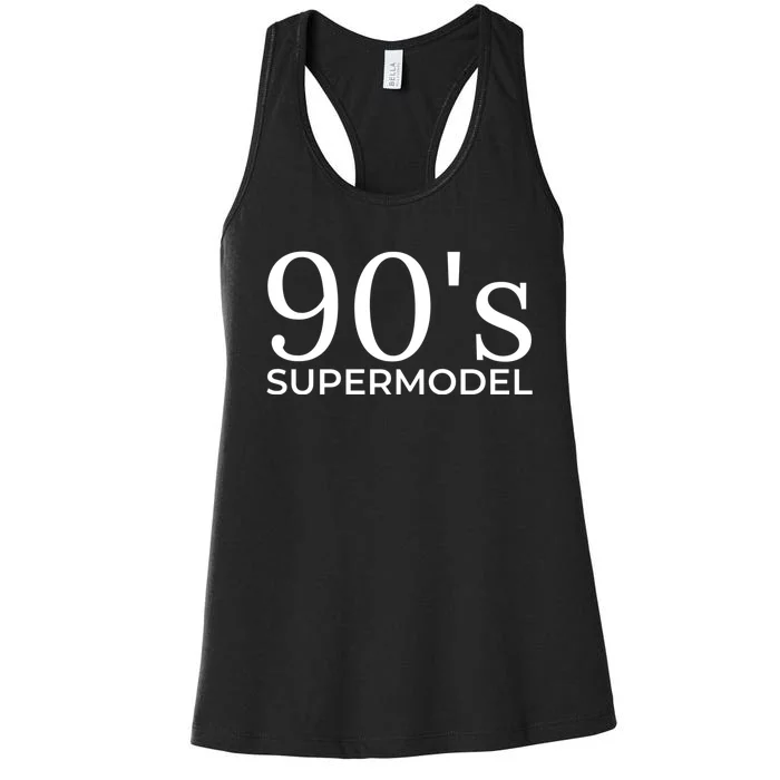 90s Supermodel Women's Racerback Tank