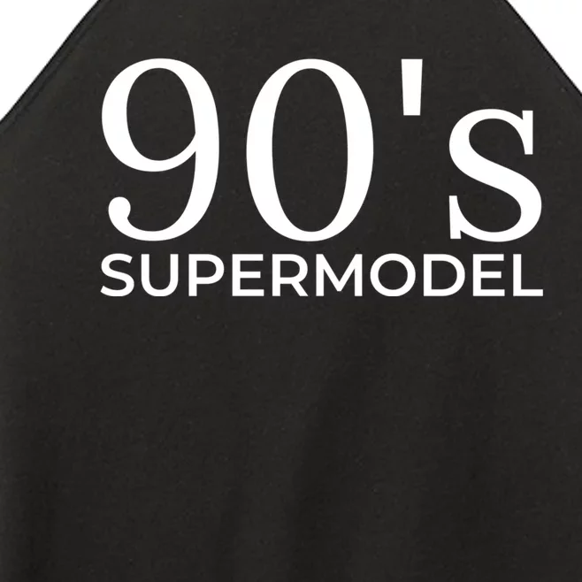 90s Supermodel Women’s Perfect Tri Rocker Tank