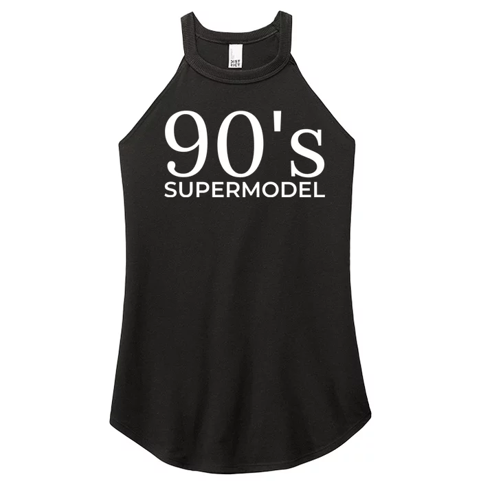 90s Supermodel Women’s Perfect Tri Rocker Tank