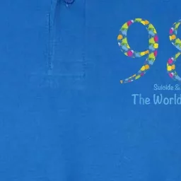 988 Suicide And Crisis Lifeline The World Needs You! Softstyle Adult Sport Polo