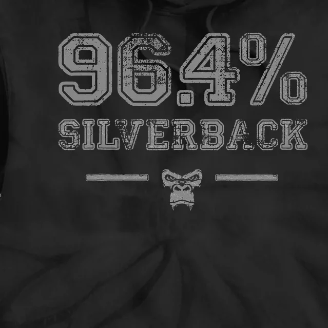 96.4 Silverback Gorilla gym apparel body building gym Tie Dye Hoodie