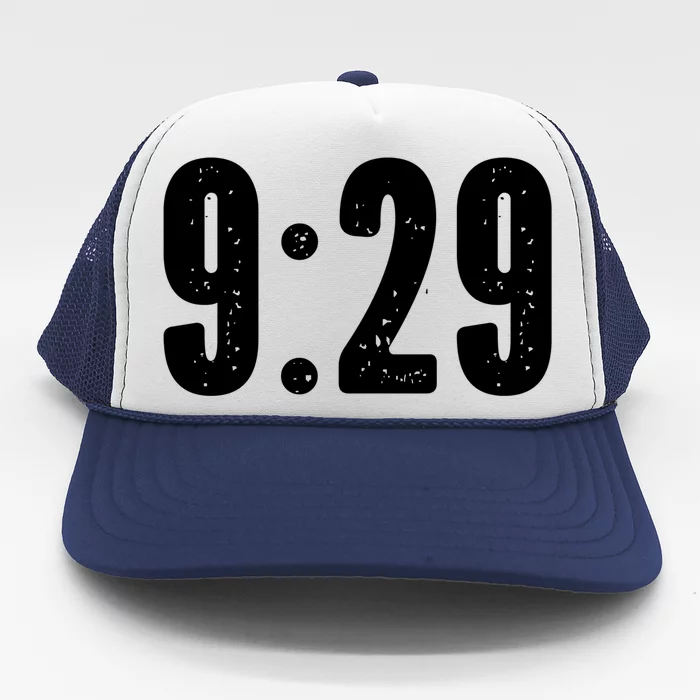 9:29 Social Justice Tribute Gift Trucker Hat