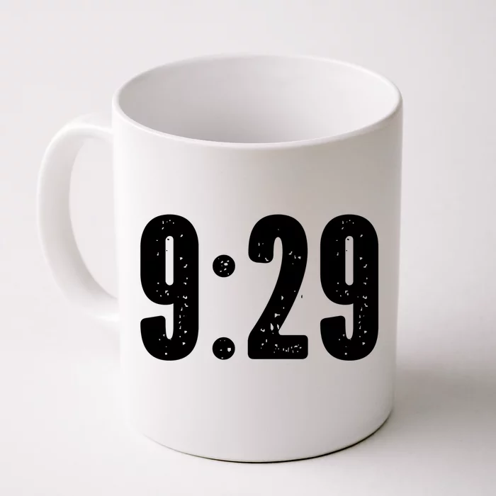 9:29 Social Justice Tribute Gift Front & Back Coffee Mug