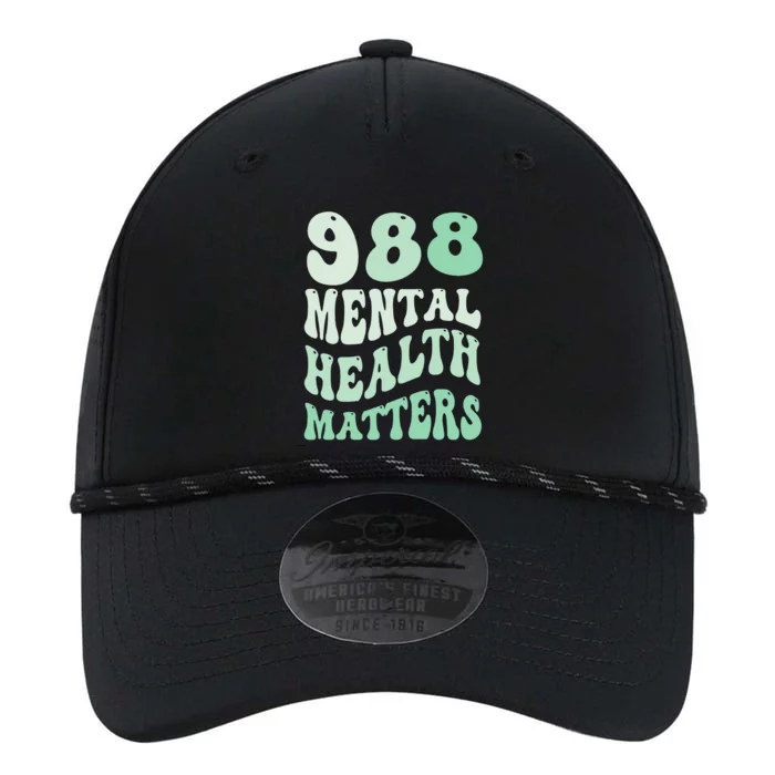 988 Semicolon Mental Health Matters Suicide Prevention Retro Performance The Dyno Cap