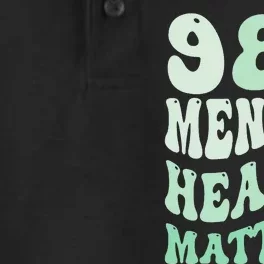 988 Semicolon Mental Health Matters Suicide Prevention Retro Dry Zone Grid Performance Polo