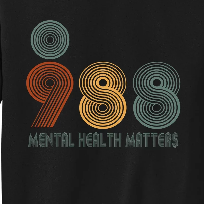 988 Semicolon Mental Health Matters Sweatshirt