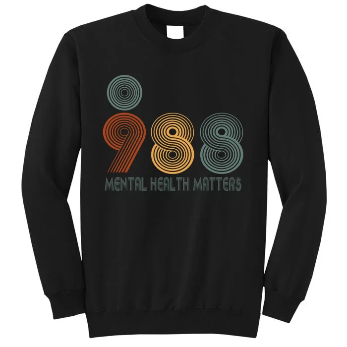 988 Semicolon Mental Health Matters Sweatshirt