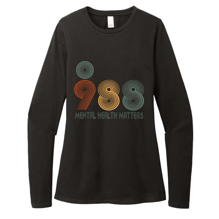 988 Semicolon Mental Health Matters Womens CVC Long Sleeve Shirt