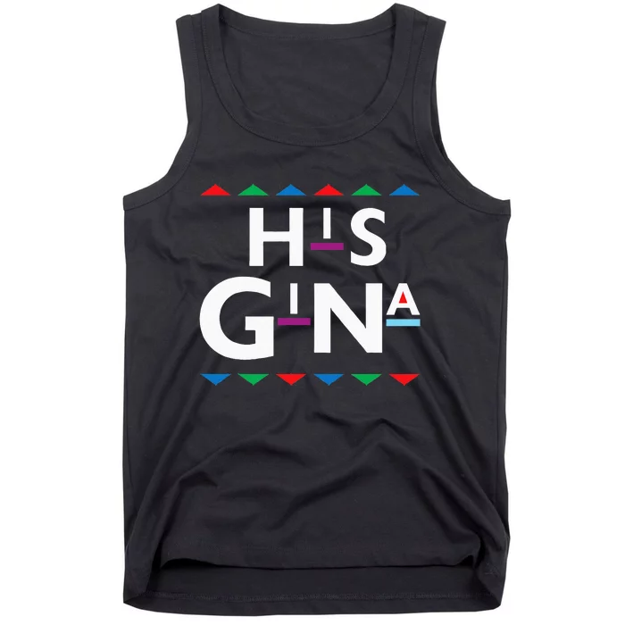 90s Sitcom Nostalgia His Gina Couples Matching Gift Outfit Tank Top