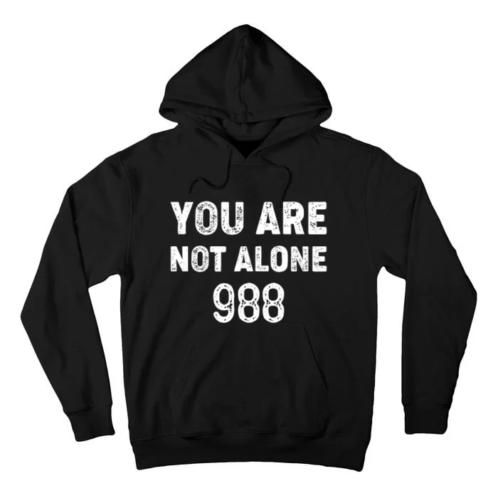 988 Suicide Prevention 988 Tall Hoodie