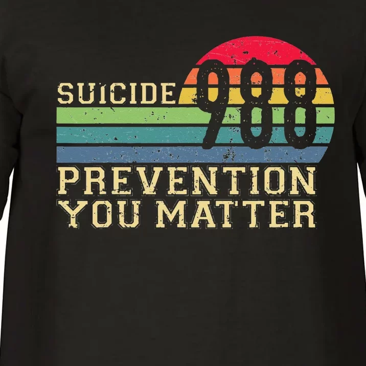 988 Suicide Prevention Awareness Mental Health Comfort Colors T-Shirt