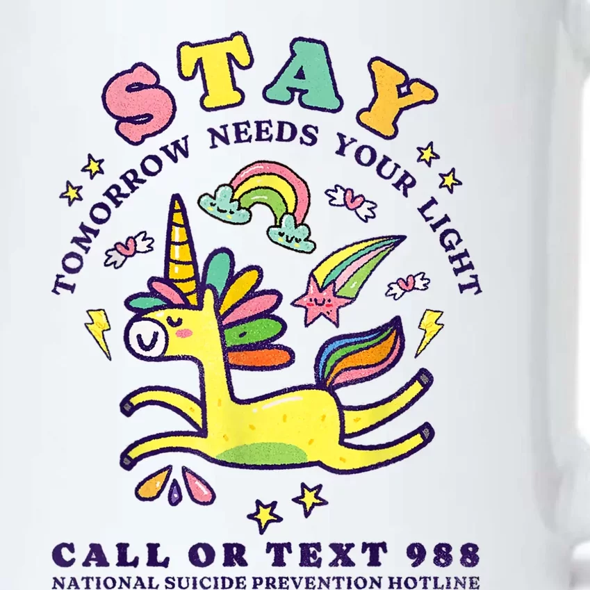 988 Suicide Prevention Tomorrow Needs You Retro Black Color Changing Mug