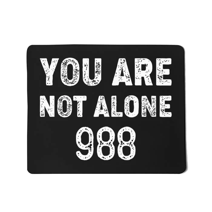 988 Suicide Prevention 988 Mousepad