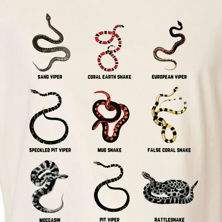 9 Snakes Snake Lover Men Snake Snake Garment-Dyed Women's Muscle Tee