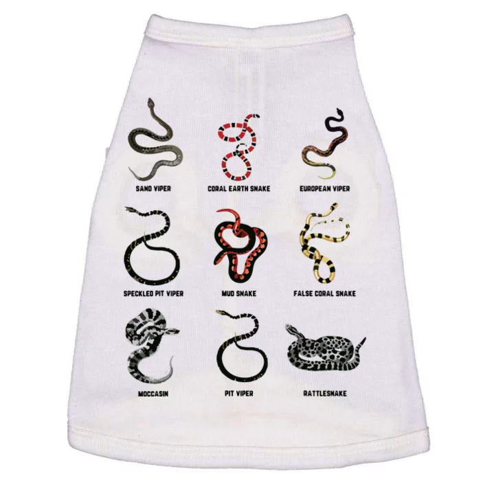 9 Snakes Snake Lover Men Snake Snake Doggie Tank