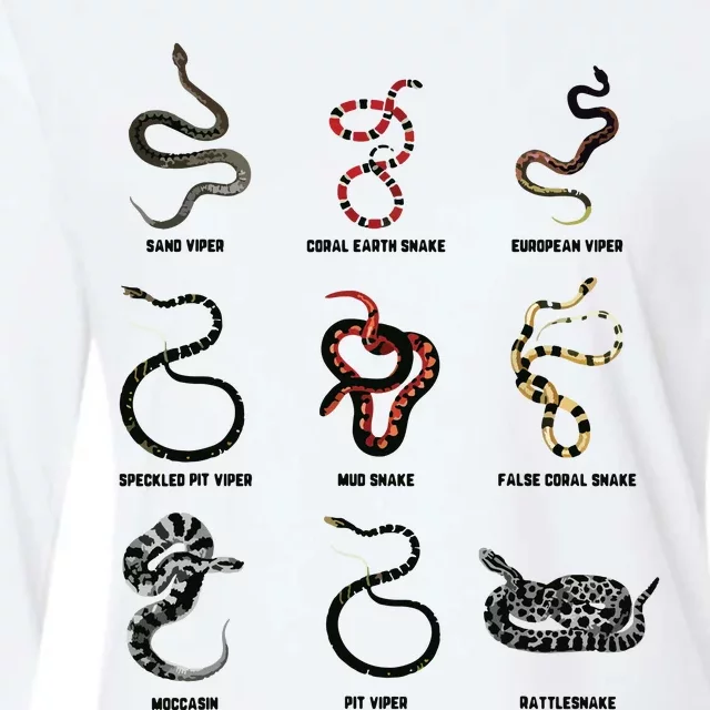 9 Snakes Snake Lover Men Snake Snake Womens Cotton Relaxed Long Sleeve T-Shirt