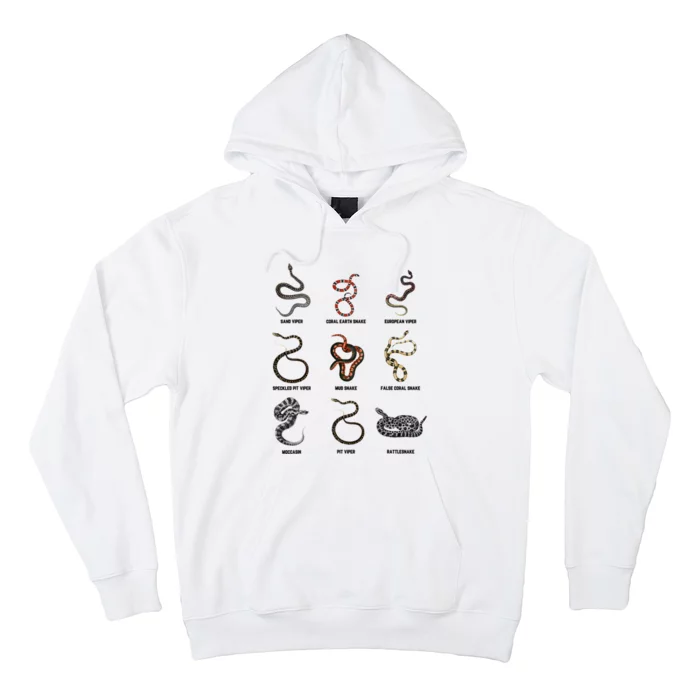 9 Snakes Snake Lover Snake Snake Hoodie