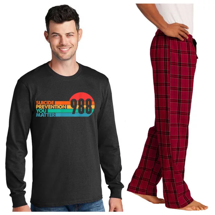 988 Shirt Suicide Prevention Lifeline 988 Awareness 988 Long Sleeve Pajama Set