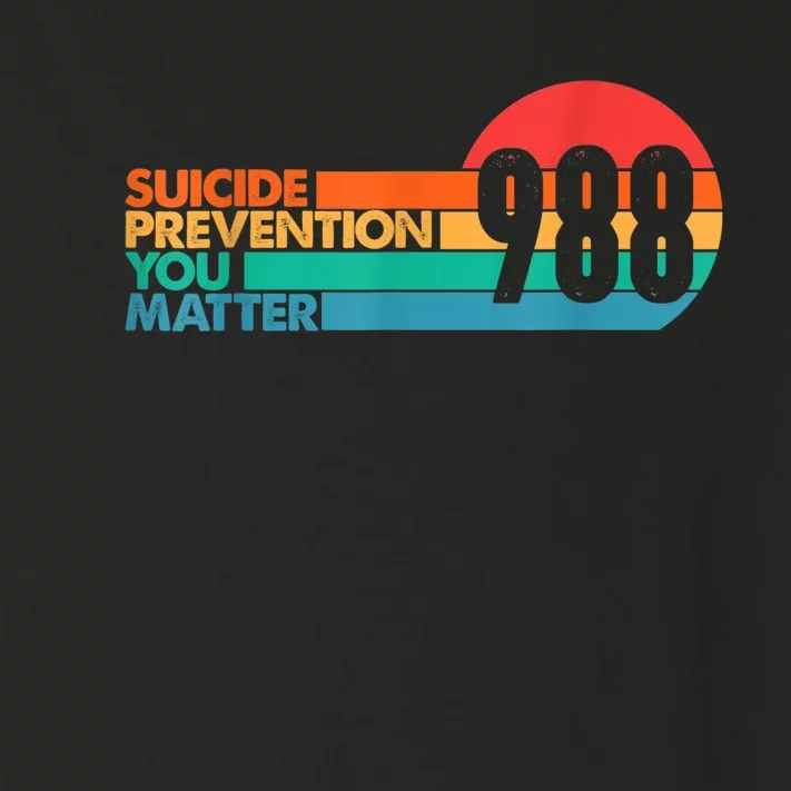 988 Shirt Suicide Prevention Lifeline 988 Awareness 988 Toddler Long Sleeve Shirt