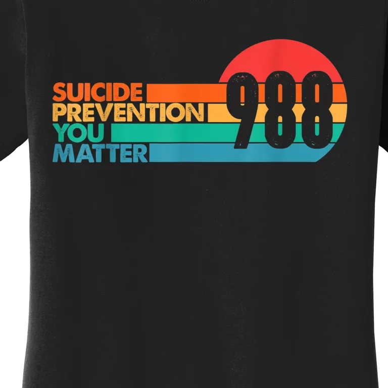 988 Shirt Suicide Prevention Lifeline 988 Awareness 988 Women's T-Shirt