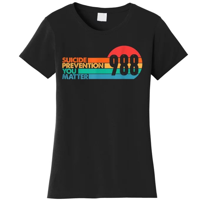 988 Shirt Suicide Prevention Lifeline 988 Awareness 988 Women's T-Shirt