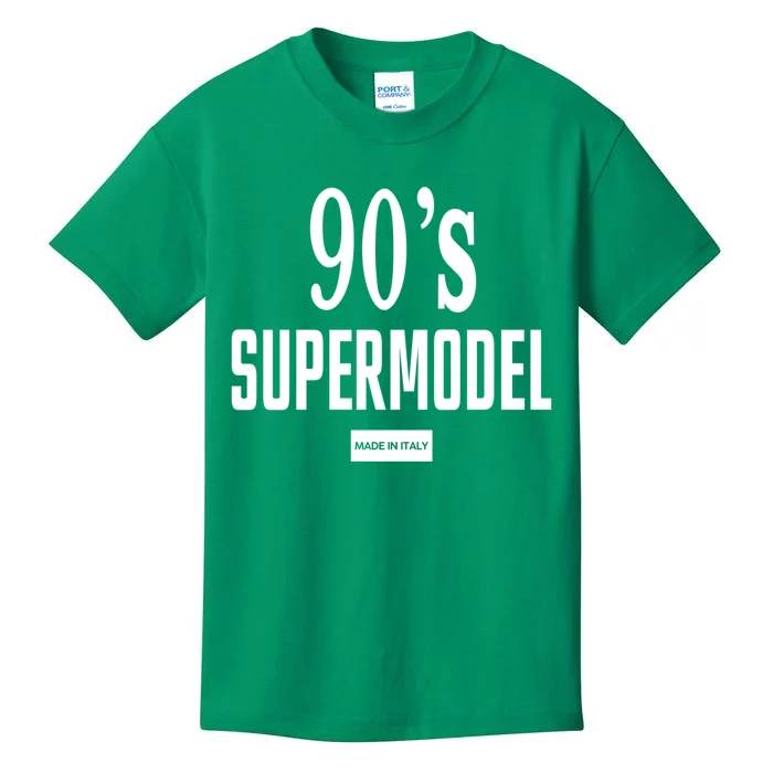 90S Supermodel Vintage Trendy Kids T-Shirt