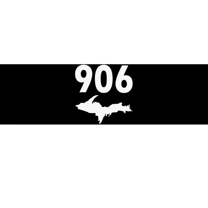 906 Upper Peninsula Yooper Upper Michigan Bumper Sticker