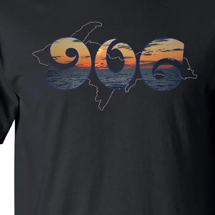 906 Upper Peninsula Of Michigan Sunset Tall T-Shirt