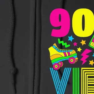 90s Vibe 1990s Fashion 90s Theme Outfit Nineties Theme Party Full Zip Hoodie