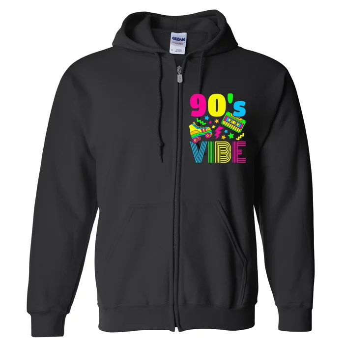 90s Vibe 1990s Fashion 90s Theme Outfit Nineties Theme Party Full Zip Hoodie