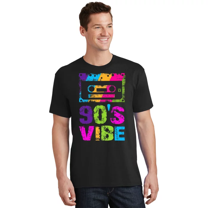 90s Vibe 1990s Music Lover Nineties Costume Party T-Shirt