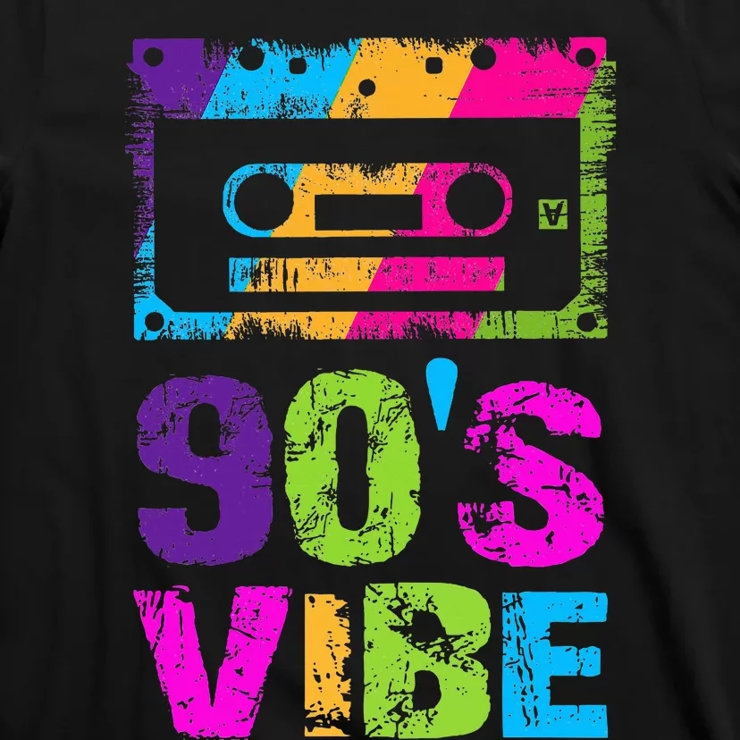 90s Vibe 1990s Music Lover Nineties Costume Party T-Shirt