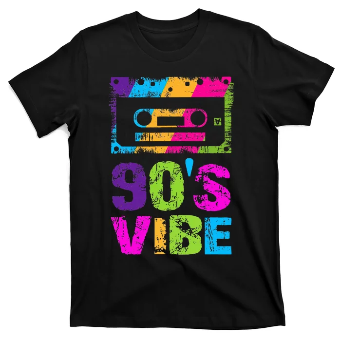 90s Vibe 1990s Music Lover Nineties Costume Party T-Shirt