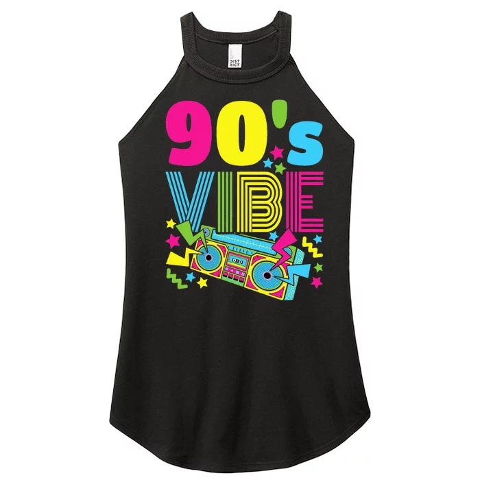 90s Vibe 1990s Fashion Nineties Theme Party 90s Theme Outfit Women’s Perfect Tri Rocker Tank