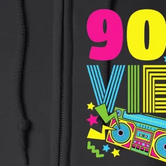 90s Vibe 1990s Fashion Nineties Theme Party 90s Theme Outfit Full Zip Hoodie