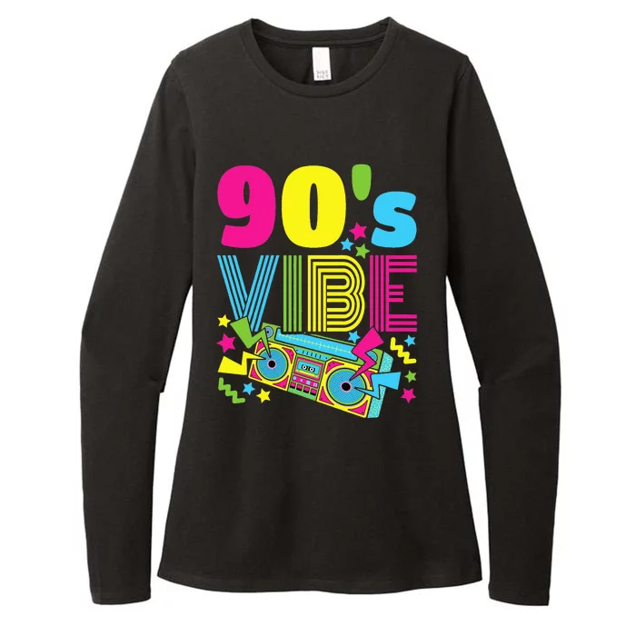 90s Vibe 1990s Fashion Nineties Theme Party 90s Theme Outfit Womens CVC Long Sleeve Shirt