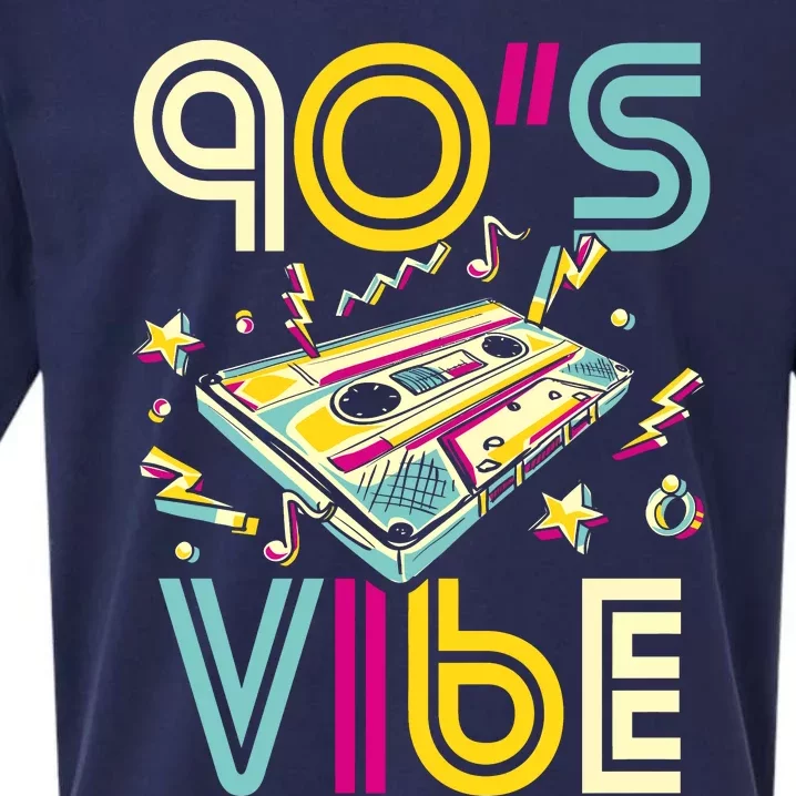 90s Vibe 90s Party Costume 90s Music Hip Hop Retro Sueded Cloud Jersey T-Shirt