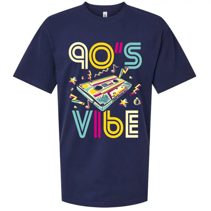 90s Vibe 90s Party Costume 90s Music Hip Hop Retro Sueded Cloud Jersey T-Shirt